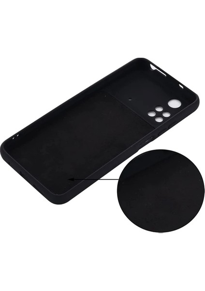 Xiaomi Redmi Poco M4 Pro 4g Uyumlu Kılıf Kamera Lens Korumalı Içi Kadife Silikon Liquid Sıvı Mat Soft Yumuşak Dokulu Case Silicone