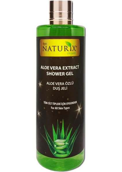 Aloe Vera Duş Jeli Nemlendirici Duş Jeli Therapy Kalıcı Koku Parfüm Etkili Duş Jeli 400 ml
