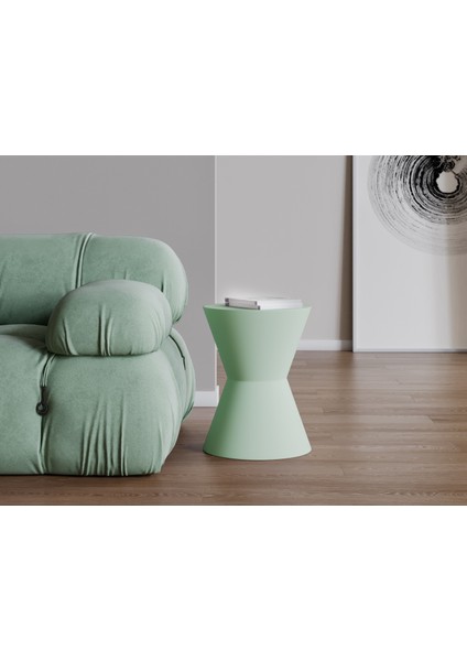 Echo Furniture Ediz Haki Yeşil Sehpa