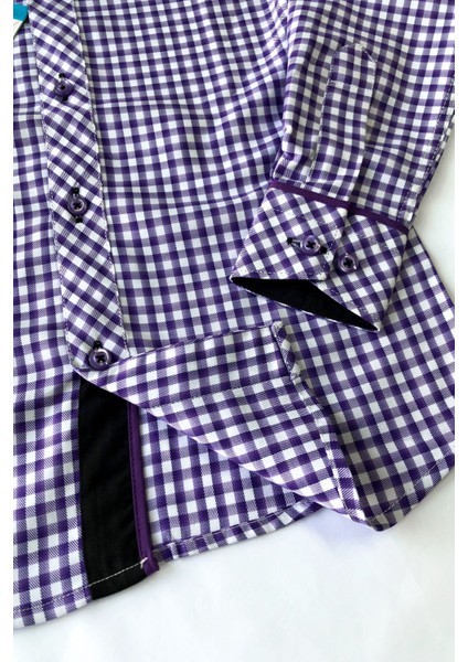 Kareli Uzun Kol Erkek Çocuk Gömleği fırsatları