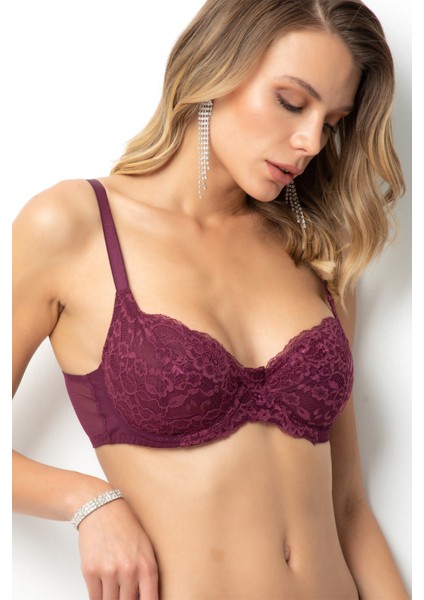 Balenli Dolgusuz Kapsız Dantel Minimizer Toparlayıcı Sütyen modelleri