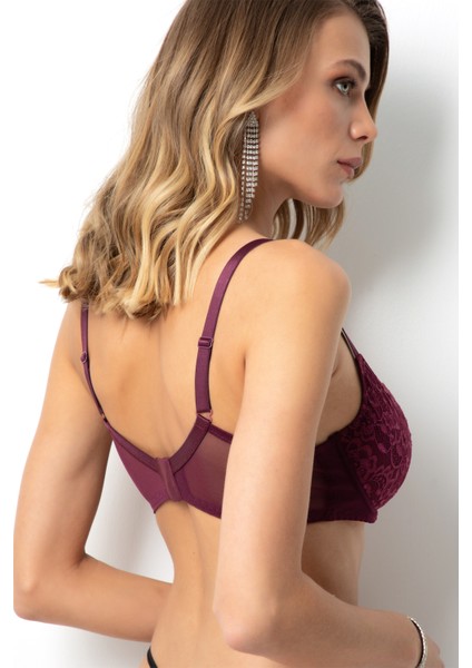 Balenli Dolgusuz Kapsız Dantel Minimizer Toparlayıcı Sütyen indirimleri