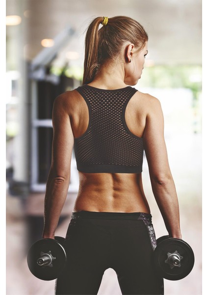 Miofit Fishnet Destekli Seamless Spor Sütyeni