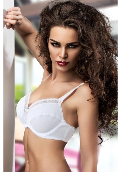 Balenli Kapsız %100 Pamuk Minimizer Toparlayıcı Sütyen