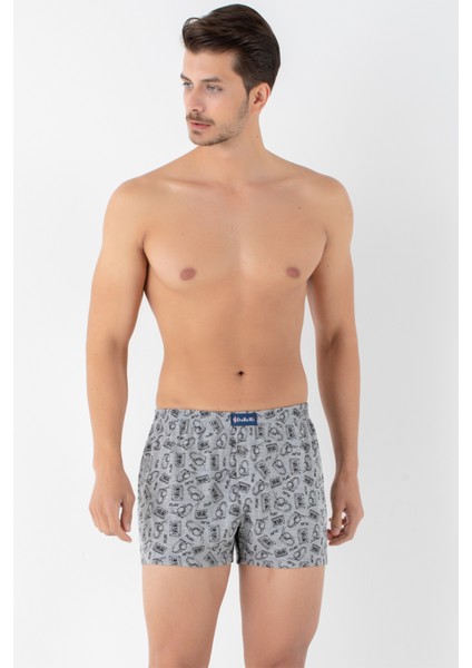 Doğal Pamuklu Erkek Boxer