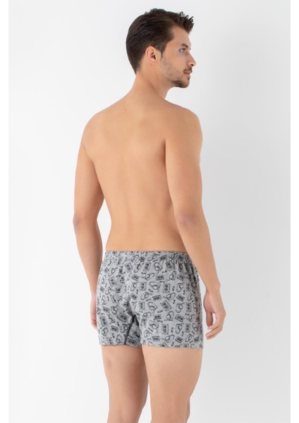 Doğal Pamuklu Erkek Boxer