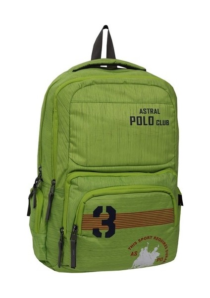 Polo Club Fıstık Yeşil Okul Sırt Çantası