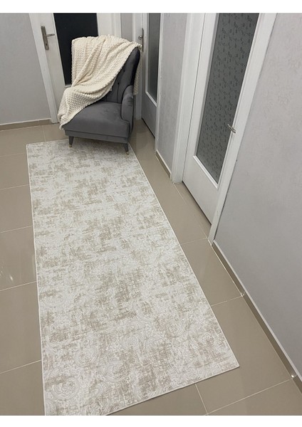 Dinarsu Krem Kaymaz Taban Kesme Yolluk Nevra Asos Krem fırsatları