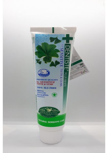 Sensitive Hassasiyete Karşı Bitkisel Diş Macunu Tüp 100gr