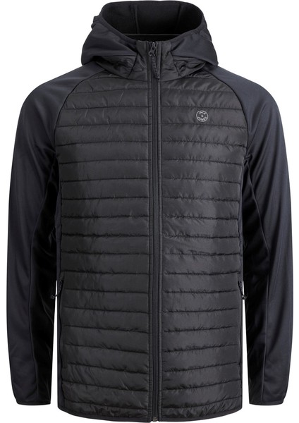 12182242 Jjemulti Quilted Jacket Noos Erkek Mont Black
