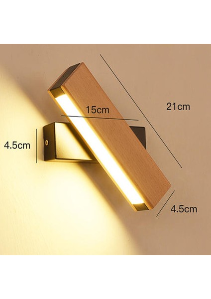 4 W LED Akrilik Duvar Lambası (Yurt Dışından)