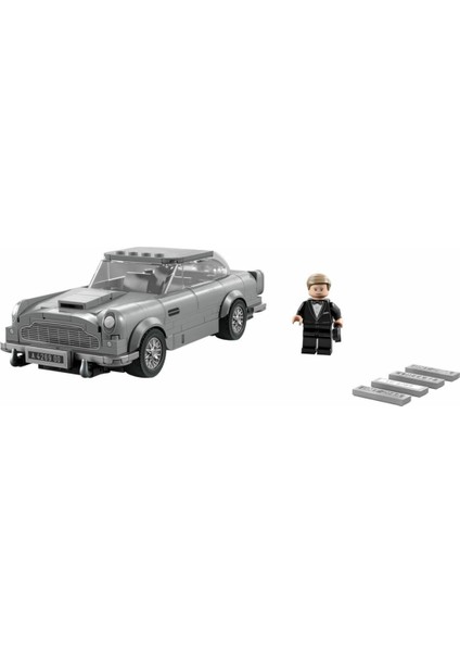® Speed Champions 007 Aston Martin DB5 76911 - 8 Yaş ve Üzeri Çocuklar ve Araba Tutkunları için James Bond# Modeli Oyuncak Yapım Seti (298 Parça)