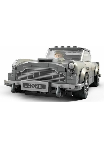 ® Speed Champions 007 Aston Martin DB5 76911 - 8 Yaş ve Üzeri Çocuklar ve Araba Tutkunları için James Bond# Modeli Oyuncak Yapım Seti (298 Parça)
