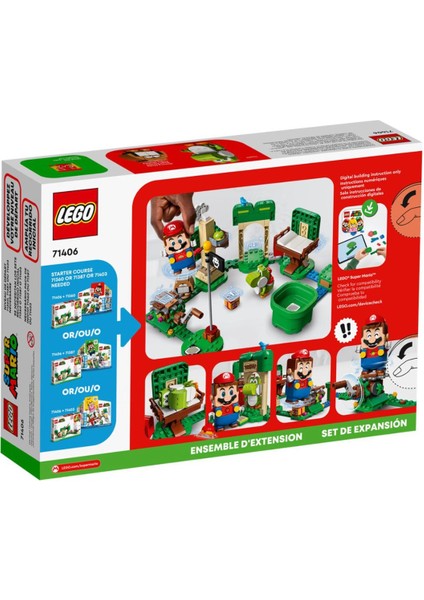 71406 Super Mario Yoshinin Hediye Evi Ek Macera Seti 246 Parça +6 Yaş