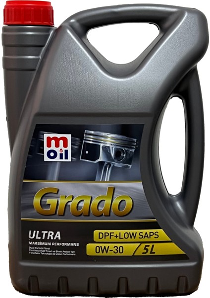 Grado Ultra Dpf 0W-30 5 Lt Motor Yağı ( Üretim Yılı : 2022 )