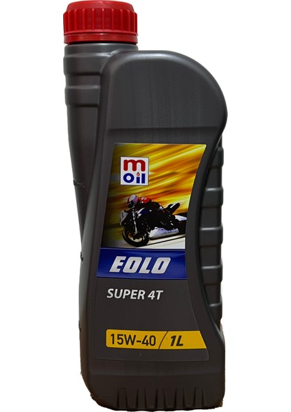 Eolo Super 4T 15W - 40 Motor Yağı 1 lt ( Üretim Yılı : 2021 )