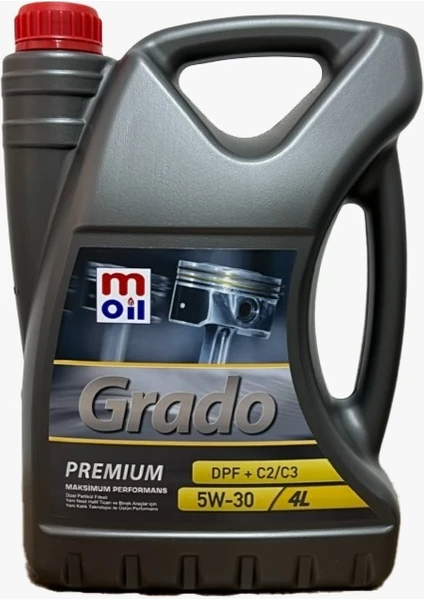 Grado Premium 5W-30 4 Litre Partiküllü Motor Yağı ( Üretim Yılı : 2023 )