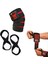 Knee Wraps + Wrist Wraps + 8 Loop Lifting Straps  3'lü Set 1