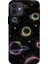 Apple Iphone 12 Mini Kılıf Baskılı Renkli Gezegen Desenli Zipax A++ Silikon - 8842 1