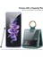 Samsung Galaxy Z Flip 3 Parmak Yüzük Şeffaf Silikon Hava Köşesi Darbeye Dayanıklı Koruma Cep Telefonu Kılıfı Kapağı (Yurt Dışından) 5