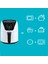 Silencare 5l Akıllı Airfryer Fritöz - Beyaz 3