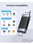 Type-C ve USB Sd Tf Dual Başlıklı Kart Okuyucu, Siyah, CD2D-AC2 6