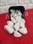 Beyaz Dolomit Taş 25 kg 2,5-4 cm Dere Çakıl Taşı Bahçe Süs Taşı Saksı Teraryum Taşı Akvaryum Taşı 4