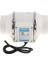 4 '' Egzoz Fanı Sıralı Kanal Havalandırma Blower ve Anti Korozyon Kanal Hortumu 220V, 2