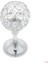 Kristal Çay Işık Şam Tutucu Şamdan Kase Düğün Dekor Silver-S 4pcs 1