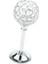 Kristal Candelabra Candelabrum Şamdan Şam Tutucu Kase Gümüş -M 4pcs 3