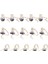 15PCS Kolye Asma Cam Parfüm Şişeleri Hava Fazı Araba Parfüm Şişesi 1