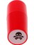Sevimli Kafatası Tasarım Baskı Golf Topu Stamper Mühür Marker Golfçü Hediye Kafatası 2pcs (Yurt Dışından) 5