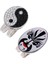 2pcs Opera Maskesi Yin Yang Visor Üzerinde Manyetik Golf Top Marker Klibi (Yurt Dışından) 1