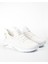Beyaz Unisex Triko Sneaker 4555 1