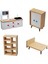 4 Adet 1/12 Dollhouse Mobilya Dıy Mini Resim Yatak Odası (Yurt Dışından) 1