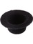 2pc 1:12 Dollhouse Mini Siyah ve Kahve Keçe Keçesi Hat Tophat Giyim Aksesuar (Yurt Dışından) 3