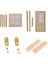 Magideal 1/12 Dollhouse Minyatür Pencere Kepenkleri Kapı Kilit Aksesuarları (Yurt Dışından) 1