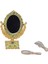 2pcs 1:12 Ölçekli Elegant Dollhouse Ayna Doğum Günü Hediyeleri Için Büyüleyici Ayrıntılar (Yurt Dışından) 2