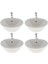 4pcs 1:12 Bebek Evi Banyo Malzemeleri Aksesuar Için Havza Lavabosu (Yurt Dışından) 1