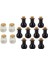 14PCS 1:12 Dollhouse Cork Boş Şeker Şişesi Mutfak Yemek Şişeleri Koleksiyonu (Yurt Dışından) 1