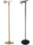 2x Mini 9.06-15.75 Inç Mikrofon Model Bebek Evi Mini Dekorasyon Altın + Siyah (Yurt Dışından) 1