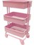 4pcs Modern 1:12 Metal 3 Katmanlı Depolama Rafı Dollhouse Aksesuar Pembe ve Yeşil (Yurt Dışından) 5