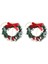 2pcs 1/12 Bebek Ev Çam Konisi Çelenk Bebek Evi Noel Ağacı Dekor (Yurt Dışından) 1