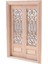 2pcs Vintage Içi Boş Ekran Çift Doordolls House Odalar Dıy Aksesuarları (Yurt Dışından) 3