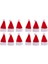 1:12 Dollhouse Minyatür Santa Hat Bebekler Ev Partisi Dekor 12 Parti (Yurt Dışından) 1
