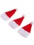 1:12 Dollhouse Minyatür Santa Hat Bebekler Ev Partisi Dekor 12 Parti (Yurt Dışından) 3