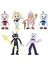 Fincan Kafalar Cuphead Mugman Ms. Chalice Devil King Dice Elder Kettle 6’lı Oyuncak Karakter Seti 1