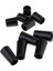 10PCS Siyah Ahşap Ferrules Reshaft Standardı 0.370/0.335 Tıp Ferrulul Kapak Açıklamak 4