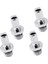 4pcs Dalış Bcd Power Inflator Adaptörü Standart 1 Inç Hortum Için Meme Başı Konnektörü 1