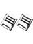 2pcs 7 x 5.5cm/2,76 x 2,17 Inç Tüplü Dalış Tokaları Dalış Ağırlığı Kayışı Için 1